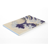 Bloc-notes vierge A6, Hokusai, La grande vague