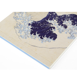 leeres Notizbuch A6, Hokusai, Die große Welle