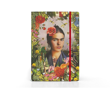 Carnet à couverture souple A5,  inspiré de Frida Kahlo