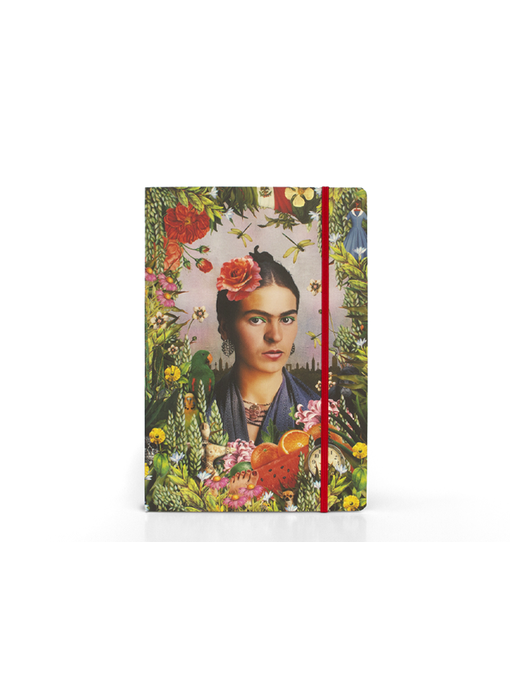 Softcover-Notizbuch, A5, inspiriert von Frida Kahlo