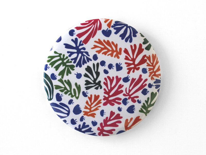 Pocket Mirror W, Ø 80 mm, Matisse, The Parakeet and the Mermaid