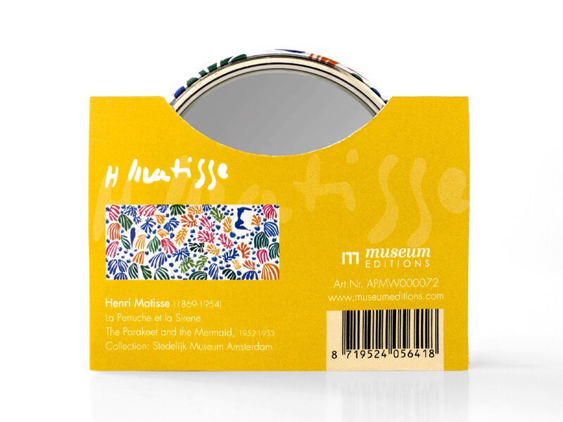 Pocket Mirror W, Ø 80 mm, Matisse, The Parakeet and the Mermaid