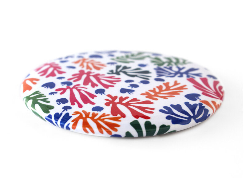 Pocket Mirror W, Ø 80 mm, Matisse, The Parakeet and the Mermaid