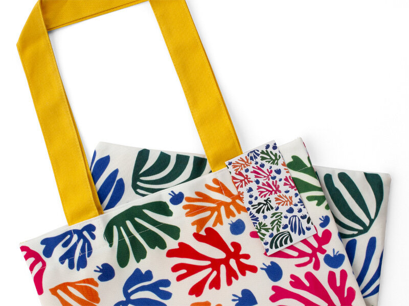 Bolsa de algodón, Matisse, el periquito y la sirena