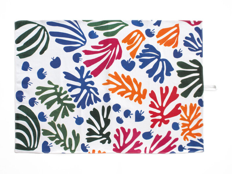 Geschirrtuch, Matisse, Der Sittich und die Meerjungfrau