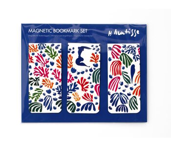 Lot de 3, signets magnétiques, Matisse, La Perruche et la Sirène