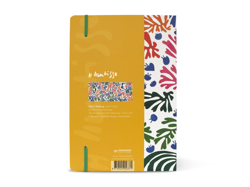 Softcover-Notizbuch, Matisse, La Perruche et la Sirène