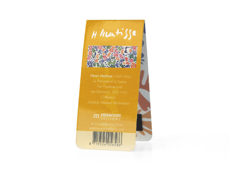 Magnetische boekenlegger Matisse, La Perruche et la Sirène-3