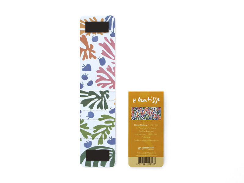 Magnetische boekenlegger Matisse, La Perruche et la Sirène-3