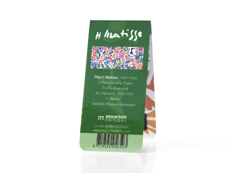 Marcapaginas magnético, Matisse, La Perruche et la Sirène-2