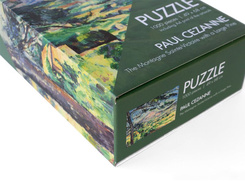 Rompecabezas, 1000 piezas,Cézanne, La Montagne Sainte-Victoire