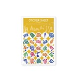 Stickervel, , Henri Matisse, De papegaai en de zeemeermin