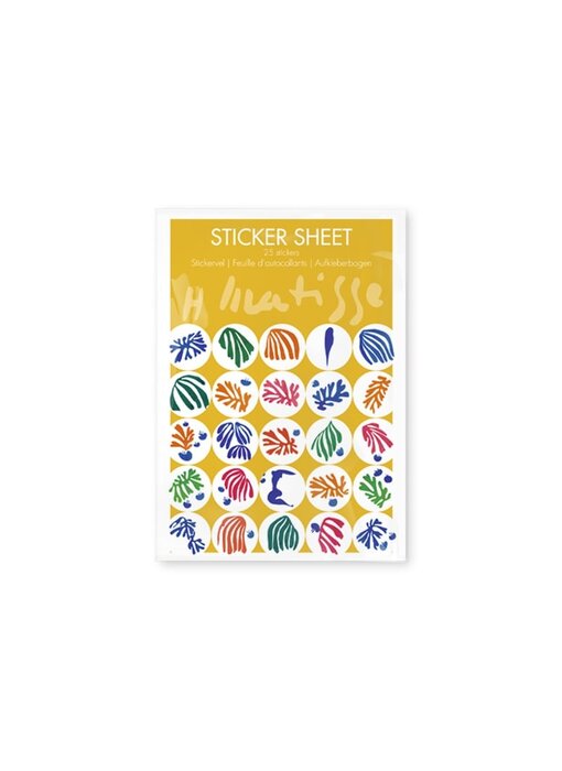 Stickervel, , Henri Matisse, De papegaai en de zeemeermin