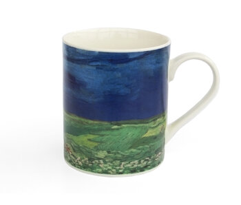Taza, Vincent van Gogh, Campo de trigo bajo nubes de tormenta