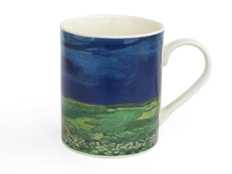 Tasse, Vincent van Gogh, Champ de blé sous des nuages d'orage