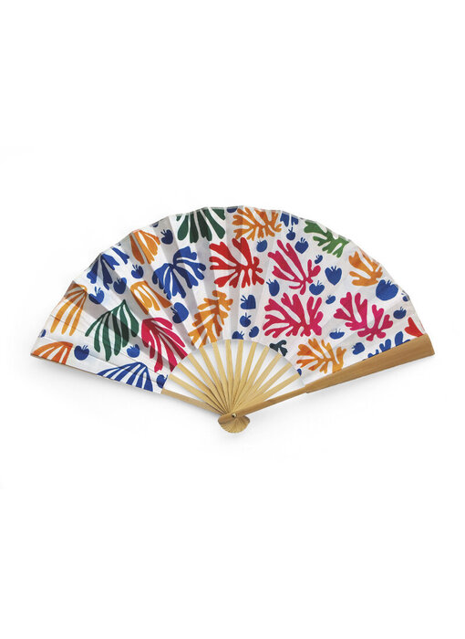 Hand Fan, L, Henri Matisse, The parrot and the mermaid