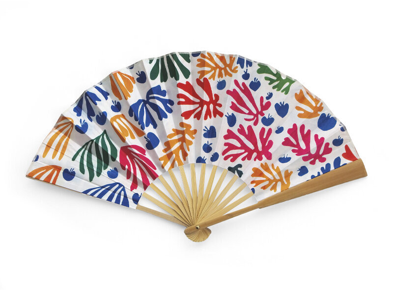 Hand waaier, Large, Henri Matisse, De parkiet en de zeemeermin