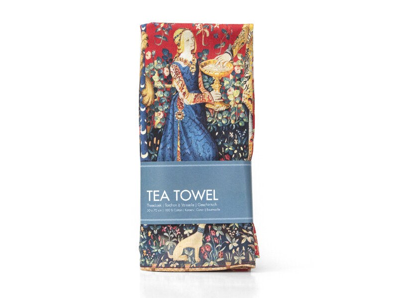 Paño de cocina, Tapiz Dama con el unicornio