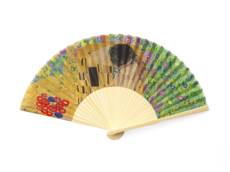 Fan, Gustav Klimt, The Kiss