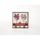 Tulip earring, gold plated,  Jacob Marrel