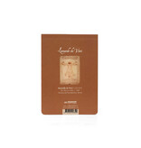 leeres Notizbuch A6,Leonardo Da Vinci, vitruvianischer Mann
