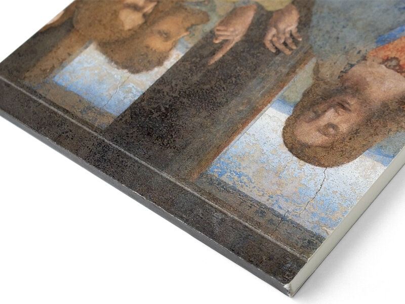 Blank blocnote A6, Last supper,  Leonardo Da Vinci