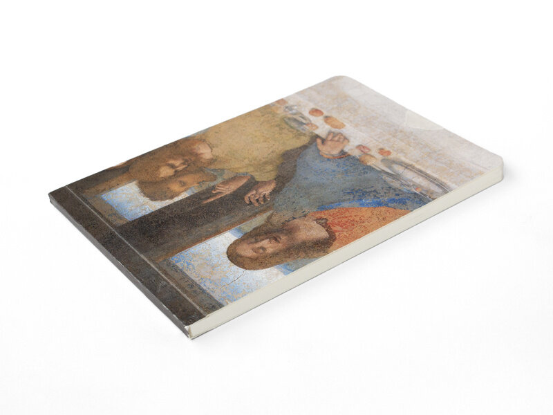 Blank blocnote A6, Last supper,  Leonardo Da Vinci
