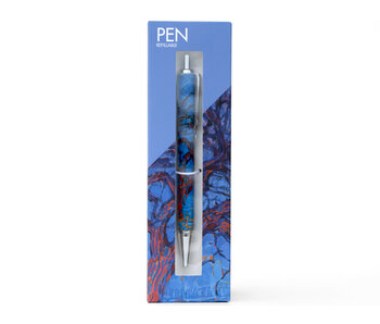 Stylo bille en boite, Mondriaan, Arbre Rouge