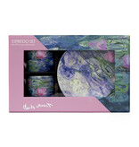 Espresso set, Monet, Waterlilies