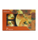 Espresso set, Vincent van Gogh, Sunflowers