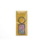 Keyring, Metal silver, Matisse, The Parakeet and the Mermaid