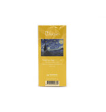 Keyring, Metal silver, Vincent van Gogh, A starry night