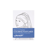 Colour-in Postcards, The girls of Vermeer