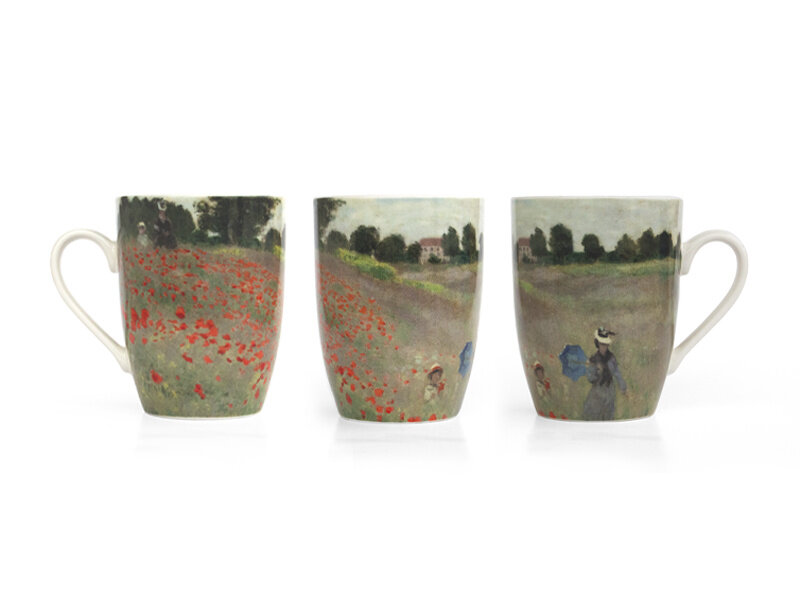 Becher  LF, Claude Monet, Mohnfeld