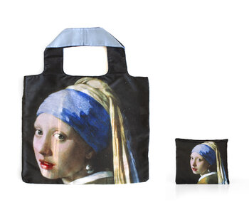 Opvouwbare shopper LF, Meisje met de parel , Vermeer