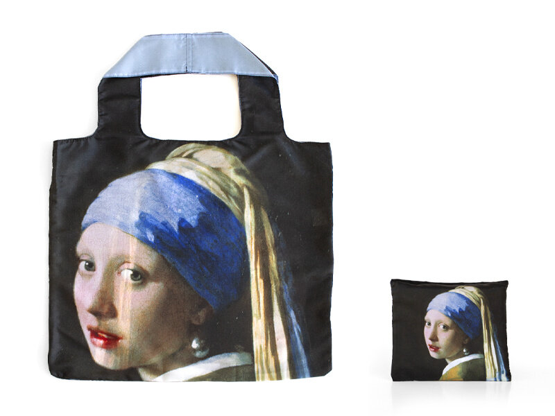 Comprador plegable LF, Chica con un Pendiente de Perla, Vermeer