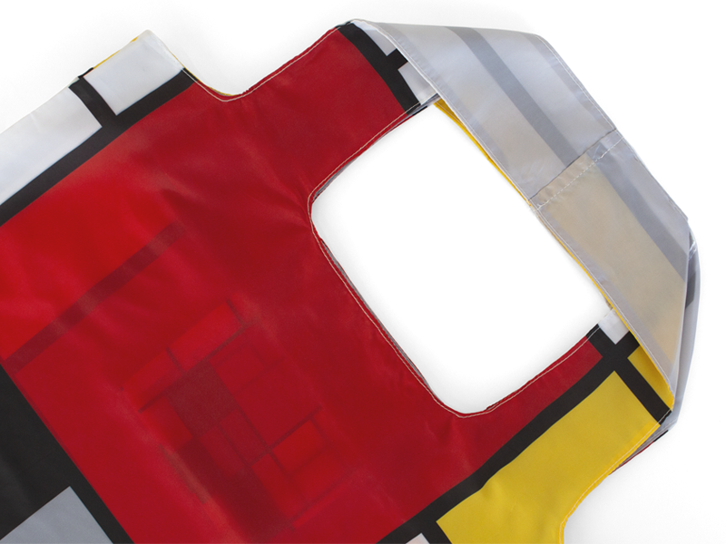 Opvouwbare shopper LF, Piet Mondriaan