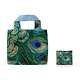 Shopper foldable LF, Peacock feathers