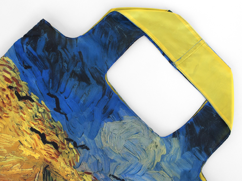 Shopper foldable LF, Van Gogh, Wheatfield with crows