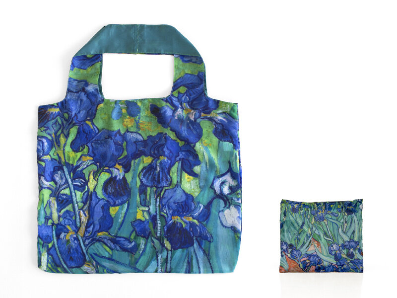 Shopper foldable LF, Van Gogh, Irises
