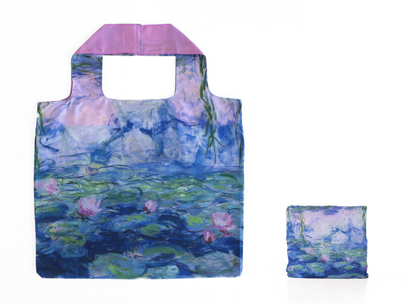 Sac pliable, Oiseaux LF, Claude Monet, Nympheas