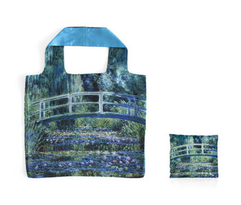 Shopper foldable LF, Claude Monet,  Japanese bridge