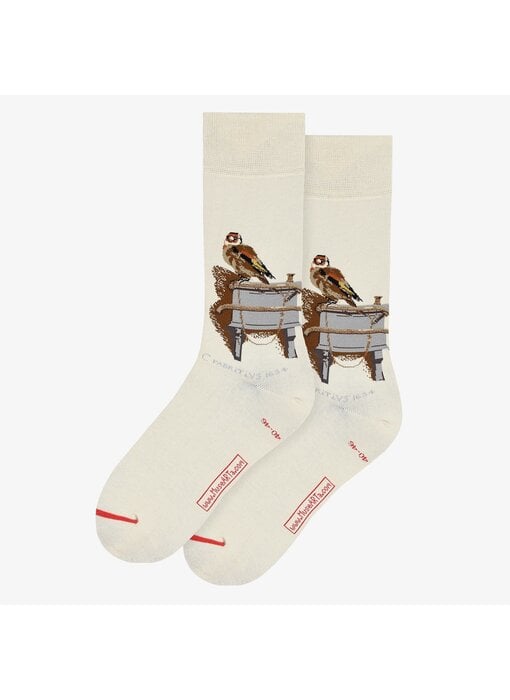 Kunstsocken, Fabritius, der Stieglitz, Gr. 36-40