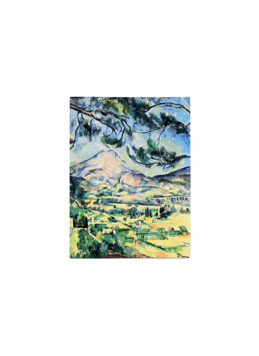 Künstlerjournal, Paul Cézanne , Der Berg Sainte-Victoire