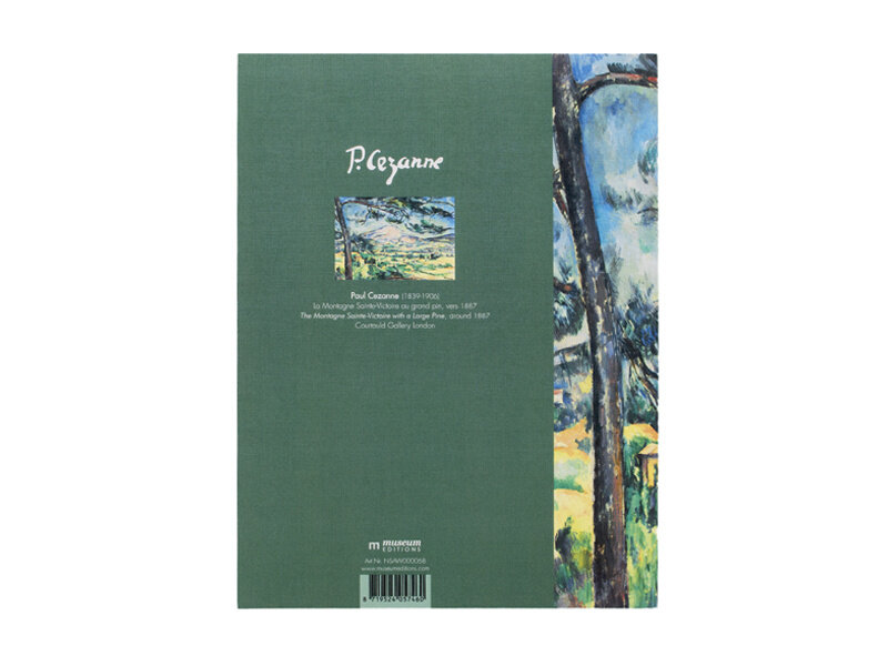Softcover Kunst Skizzenbuch, Paul Cézanne , Montagne Sainte-Victoire