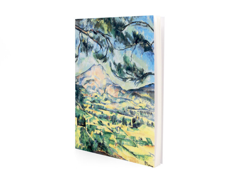 Softcover Kunst Skizzenbuch, Paul Cézanne , Montagne Sainte-Victoire