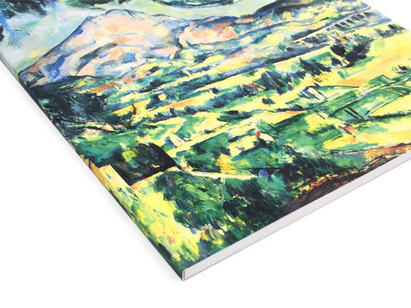 Softcover Kunst Skizzenbuch, Paul Cézanne , Montagne Sainte-Victoire