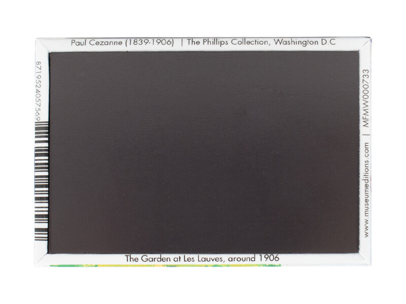 Aimant de réfrigérateur, Paul Cézanne, Le Jardin des Lauves
