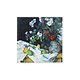 Magnet de réfrigérateur, Paul Cézanne, Nature morte avec fleurs et fruits
