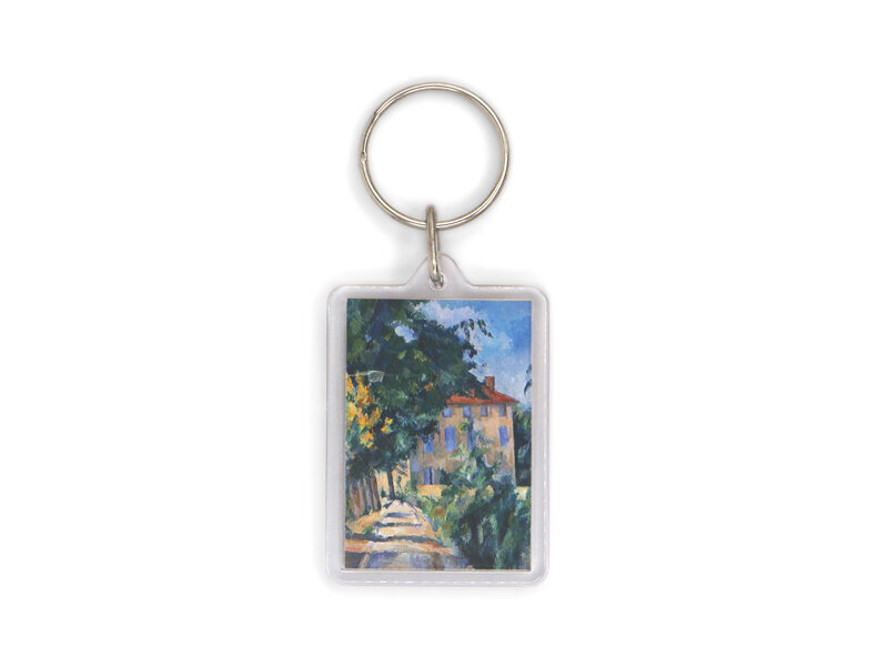 Llavero, Paul Cézanne , Maison au toit rouge